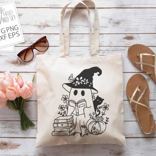 Cute Ghost laser cut design, view 8