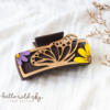 Butterfly Hair Clip File, Butterfly and flowers Claw Clip