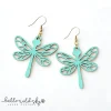 Dragonfly Earrings laser cut file