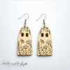 Wildflower Ghost Earrings laser cut file