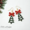 Christmas Tree Earring laser cut file