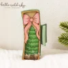 Christmas Tree With Bow Hair Clip laser cut file