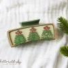 Christmas Tree Hair Clip laser cut file