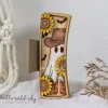 Halloween Cowboy Ghost Hair Clip laser cut file