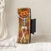 Skeleton Hair Clip laser cut file