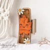 Maple Leaf Hair Clip laser cut file
